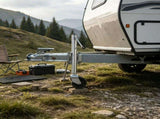 2000 lbs Heavy Duty Swivel Boat Trailer Jack with PP Dual Wheel, 15"-27" Lift Range for RV & Utility 91018928