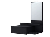 Black Floating Vanity with Included Mirror B062P252164