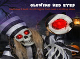 18" Animated Halloween Chained Prisoner Decor - Sound-Activated , 08107365