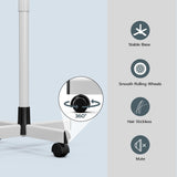 Professional 3 in 1 Facial Steamer on Wheels for Esthetician, Hot & Cold Mist, 5X LED Magnifying 49512153