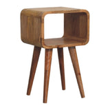 Artisan Furniture Mini Curved Open Bedside B182P202521