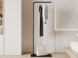 Clothing Rack, Golden Metal Freestanding Heavy Duty Clothes Rack with Marble Base, Multipurpose 45178611