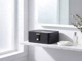 2-Layer Portable Travel Jewelry Case, Gray Luxe Organizer 34198548