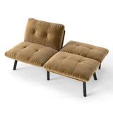 Brown Convertible Folding Modern sofa Bed W570P243380