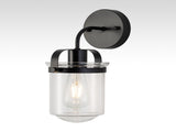 1-Light ll Lamp with Clear Glass ShadeModern ll Sconce Industrial Indoor ll Light Fixture E26 22372514