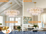 31.5 INCH Chandelier Ceiling Lamp, 12-Light Modern Farmhouse Ceiling Ceiling Hanging Light Fixture , W5008P543898