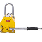 Permanent Magnetic Lifting with Release, 4400lbs/2000kg Heavy Duty Magnet, 2.5 Safety Factor, W465P170816