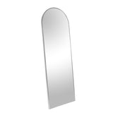 ZNTS Silver 71x23.6 inch metal arch stand full length mirror W2203P156451