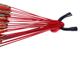Portable Outdoor Polyester Hammock Set Red 10453484