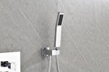 ZNTS 12" Rain Shower Head Systems Wall Mounted Shower W92852778