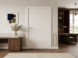 44 in. x 96 in. Hollow Core White Painted Composite MDF Interior Door Slab B2763P615346