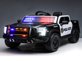 Kids Ride On Police Car, 12V Electric Vehicle with 2.4G Remote Control, Dual Motors, Slow Start, W1760P426785