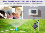 Bluetooth Sprinkler Timer, WiFi Smart Irrigation Water Timer, Wireless Remote APP & Voice Control, 87016323