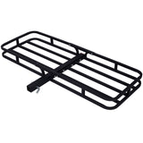 ZNTS Hitch Mount Cargo Carrier ,Rear Cargo Rack for SUV, Truck, Car,Luggage Basket Rack Fits 2" Receiver W46540457