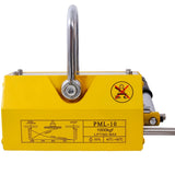 Permanent Magnetic Lifting with Release, 2200lbs/1000kg Heavy Duty Magnet, 2.5 Safety Factor, W465P170813