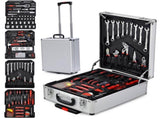 799pcs Aluminum Trolley Case Tool Set Silver 01355187