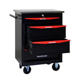 4 Drawers Multifunctional Tool Cart with Wheels,Metal Rolling Tool Cart Storage for Garage Workshop W1102P245246