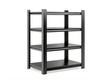 4-Tier Adjustable Metal Storage Shelving Unit, Black Heavy Duty Kitchen Organizer for Home Space 03288309