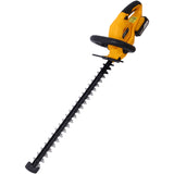 ZNTS 20V Cordless Hedge Trimmer, 22 Inch Steel Blade, Reduced Vibration, Battery and Charger Included 24845301