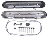 Black Cast Aluminum Tall LS Valve Covers with Coil Mounts For GM LS1 LS2 LS3 80869958