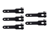 Adjustable Dual Side Mounted 4V Carburetor Linkage Kit Fit for Tunnel Ram Applications 75881136