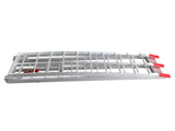 7.5ft Heavy Duty Three-section Aluminum Arched ATV UTV Ramp Silver 93428546