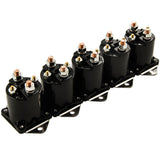 36Volt Solenoid 4 Terminal 5 Pcs For Club Car 8016 fit DS Golf Cart Part 1976-98 40625006