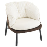 Velvet Accent Chair Barrel Chair with Metal Legs Modern Comfy Armchair Accent Reading Chair for 99876749