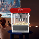 ZNTS Commercial Popcorn Machine, 12 Ounce Kettle Stainless Steel Popcorn Maker with Tempered Glass, T3173P266339