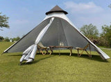3-4 Person Double Layer Indian Pyramid Tent 74638932