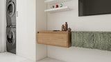 30" Bathroom Cabinet,Soft Close Drawer,Float Mounting Design W999P205627