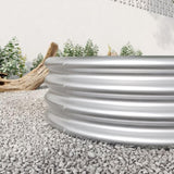 Raised Garden Bed Outdoor, Oval Large Metal Raised Planter Bed for for Plants, Vegetables, and W840101952