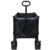 Foldable Garden Cart with Heavy-Duty Wheels & 480lbs Load Capacity, Portable Utility Wagon for W2932P289396