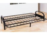 Black Adjustable Futon Frame B062P181350