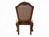 Chateau Fabric & Cherry Finish De Ville Side Chair B2726P282913