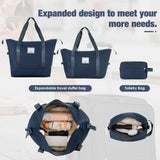 Softside Luggage Expandable 3 Piece Set Suitcase with Duffel Bag Upright Spinner Softshell N732P201004M