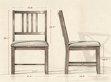 2 pcs Dining chair 61035542