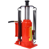 Air Hydraulic Bottle Jack, 12 Ton/24000 LBS All Welded Bottle Jack, 9.8-19.3 inch Lifting Range, W465P146632