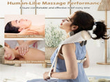 Neck Shoulder Massager - 4D Deep Tissue Kneading, 2 Modes & 2-Level Heat , Hands-Free 26358181