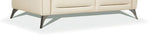 Malaga Cream Leather Loveseat B2726P348946