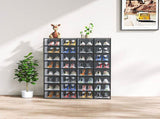 Black, Small Size, 32PCS, 332314cm, Shoe Box, Plastic Mesh, Freely Combinable 16886285