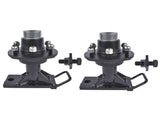 Pair Upgraded 6x5.5 Lug Superior Shipping Container Wheels,Bolt-on Spindle Kit 90325254