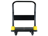 Foldable Platform Push Hand Truck Cart, 880 lbs. Weight Capacity, 2 Swivel Brake Wheels W2916P210403