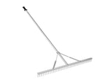 36" Head Landscape Rake with 75" Handle, Dual-Purpose Lake Weed Rake for Garden Soil & Pond Weeding 57828018