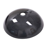 Bathroom Artistic Tempered Glass Vessel Bathroom Sink with Pop-up Drain, Grey W1243P247515