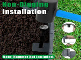 20 Pack Cobbled Stone Look Garden Edging, Flexible Interlocking PVC Landscape Edging, 16 FT No Dig 28864555