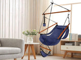 Oxford Cloth Hardwood With Cup Holder Wooden Stick Perforated 100kg Seaside Courtyard Oxford Cloth 92840517