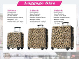Hardshell Luggage Sets 3 pcs Spinner Suitcase with TSA Lock Lightweight-20"24"28" Luggages N732P218227W