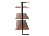3 Tier and 2 Tier Bathroom Shelves Metal, Wood Hanging Storage Bookshelf W331P279736