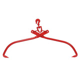 32in - Log Lifting Tongs Heavy Duty Grapple Timber Claw W46537380